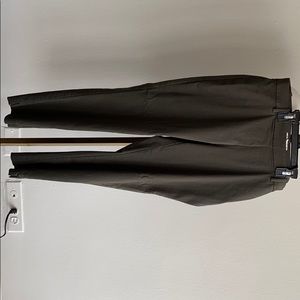 Khaki Green Ankle Pants